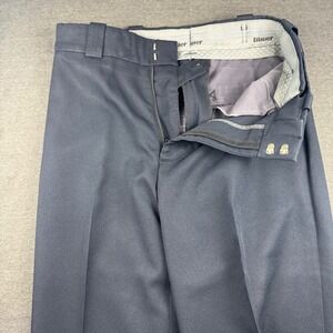 Blauer Mens Navy Blue Work Pants Uniform Size 32x32